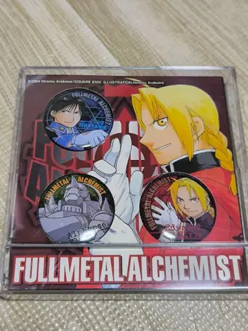 강철의 연금술사 캔뱃지 3개 세트