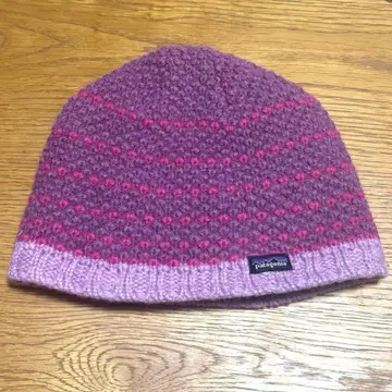 patagonia 비니 퍼플 핑크