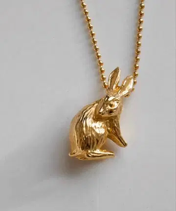 토끼 팔찌 골드 BEAMS ete NOJESS agete