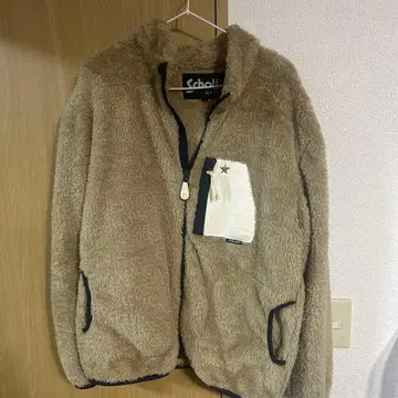 Schott 플리스 자켓 L 사이즈 베이지