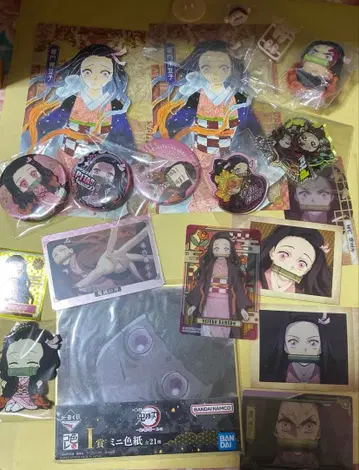 귀멸의 칼날 카마도 네즈코 굿즈 세트