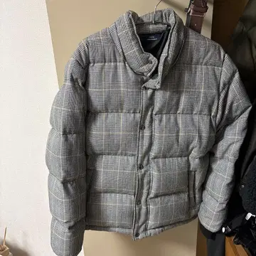 URBAN RESEARCH 체크 무늬 다운 자켓