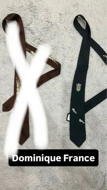 도미니크 프랑스 넥타이 90s 빈티지