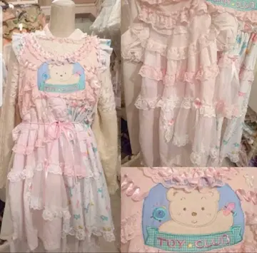 그니프니 곰 드레스 원피스