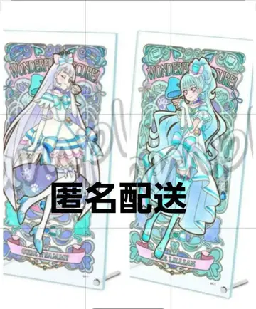 큐어냐미&큐어릴리안 아크릴 아트 보드 원더풀 프리큐어