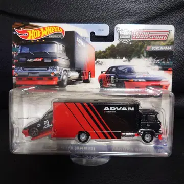 핫휠 팀 트랜스포트 ADVAN GTR 스카이라인 R32