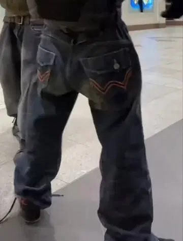 EDWIN 플레어 팬츠