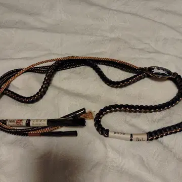 미사용 새상품 (하자품) 토끼와 포도 허리띠