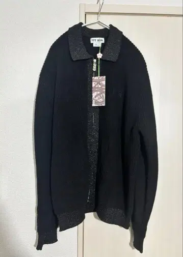 TTT MSW Lame zip up cardigan sizeM
