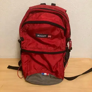 MILLET 백팩 레드