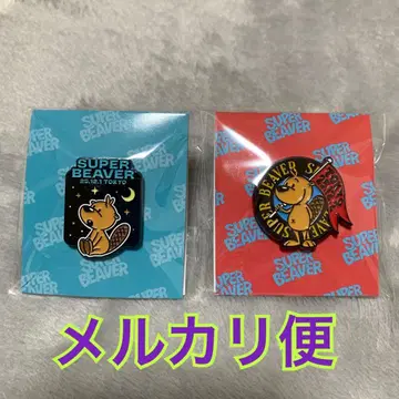 SUPER BEAVER 낙타 투개더 도쿄 공연 한정판 비버 핀 배지