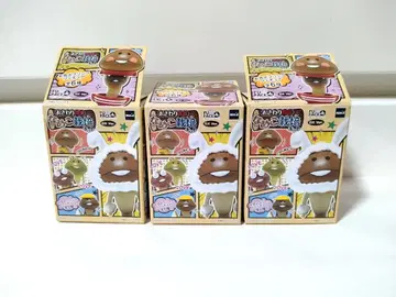 만지면 알게 되는 버섯 재배 키트 채색 밥 반지 피규어 3종