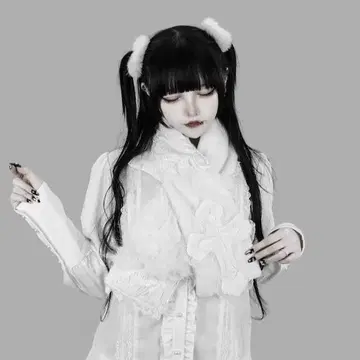 DimMoire 십자가의 맹세 깁스 머플러 White 화이트