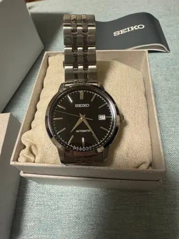 세이코 SCVE061 일본 한정 컬러 오토매틱 블랙