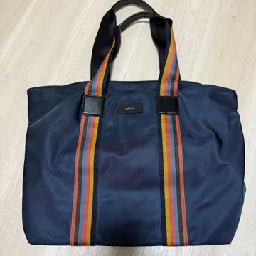 [ 새상품급 ] Paul smith 토트백 아티스트 스트라이프 나일론