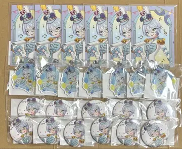 프리파라 마루쿠지 시쿄인 히비키 아크릴 키링 캔뱃지 브로마이드