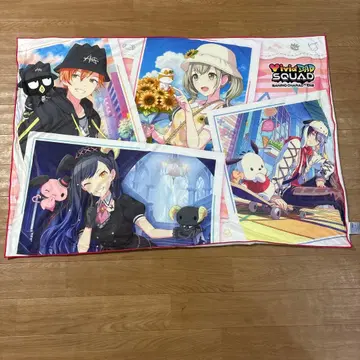 프로세카 비비버스 럭키 쿠지 A상 담요 산리오