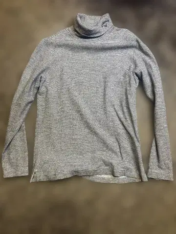 Callaway 스트라이프 터틀넥 M 움직이기 편하고 따뜻함