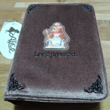 Alice x Samansa Mos2 책 모티브 파우치