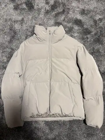 WYM LIDNM 다운 자켓 베이지 L 사이즈