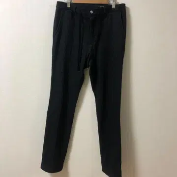 URBAN RESEARCH 스트라이프 패턴 다크 그레이 슬랙스