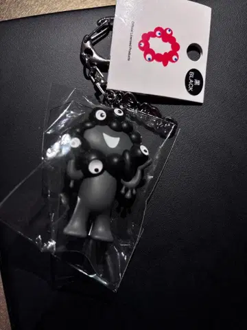 블랙 블랙미야쿠미야쿠 명찰 포함 키링 입체 PVC 키링