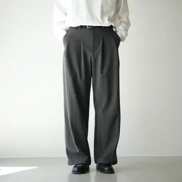 스트라이프 스트레이트 슬랙스 B5068