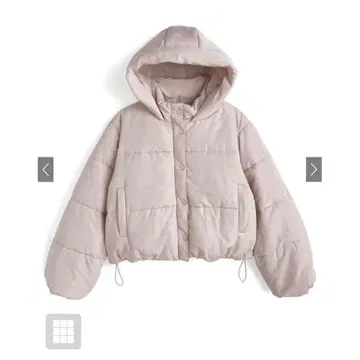 후드 부착 충전솜 다운 자켓 핑크 [pm668]