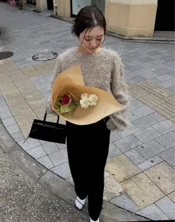 ENC 엔크 샤기 니트