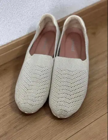 camelot 캐메 메쉬 슬립온 화이트 24cm