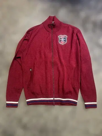 FILA 버건디 스웨터 M