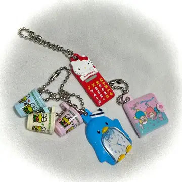 산리오 가챠가챠 레트로 미니어처 참 4종 세트