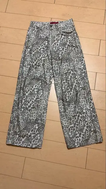 Jaded London 레오파드 데님