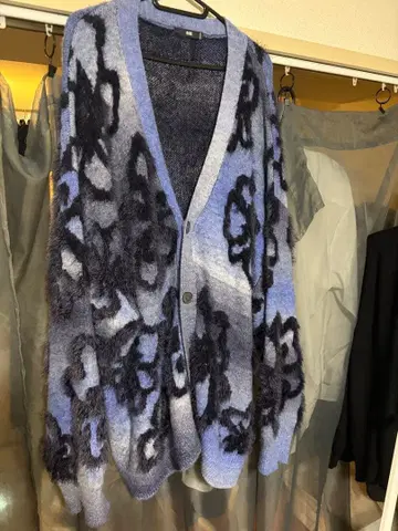 HARE 이소자이하이쇼쿠 플라워 가디건