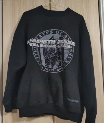 ASSASSYN JEANZ 블랙 트레이닝복