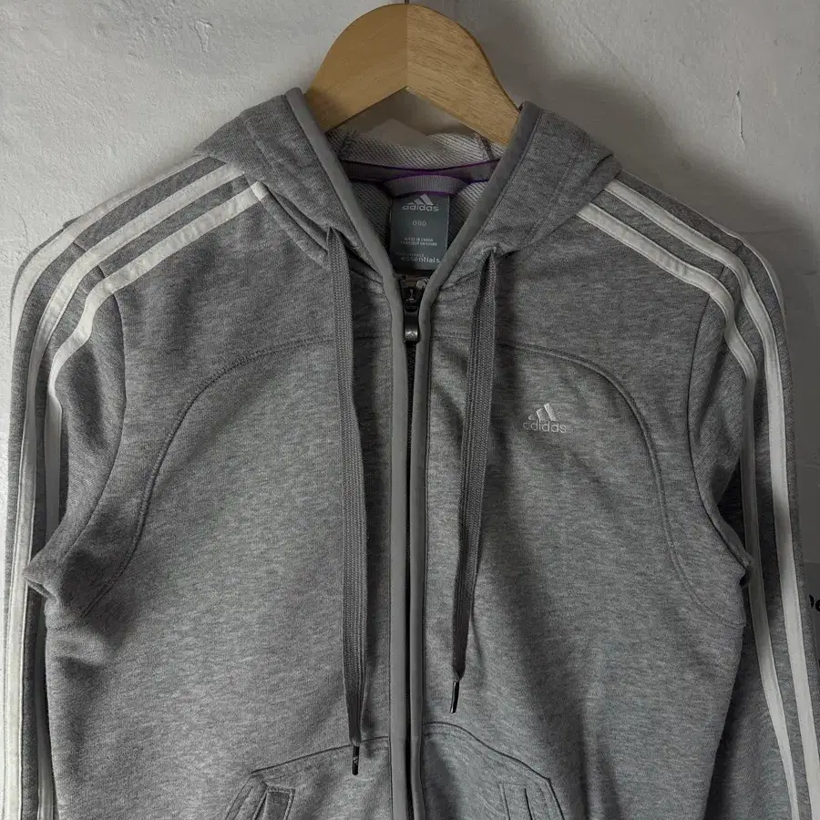 Adidas hooded zip-up