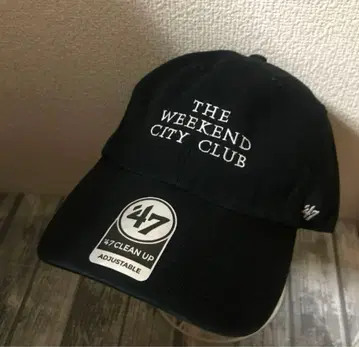 47 THE WEEKEND CITY CLUB 블랙 캡