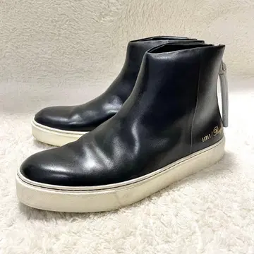 EARLE 아르 백 지퍼 스니커즈 부츠