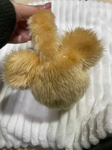 Disney 미키 귀도리 베이지