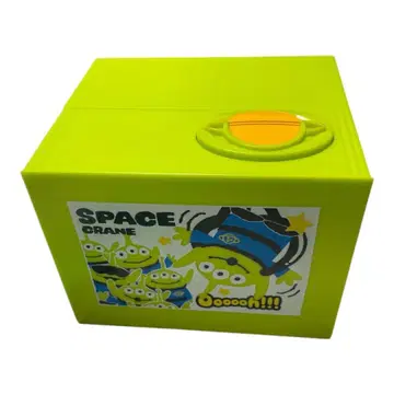 디즈니 리틀 그린 에이리언 트릭 코인 저금통