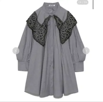 ORGANICS 자수 칼라 미니 원피스 snidel 미사용 새상품