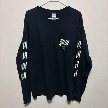 ENTH XL 긴팔 롱T 블랙