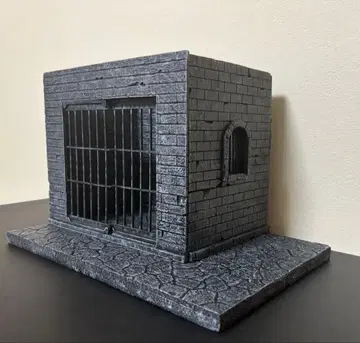 디오라마 베이스 감옥 디오라마 인간 골격 II