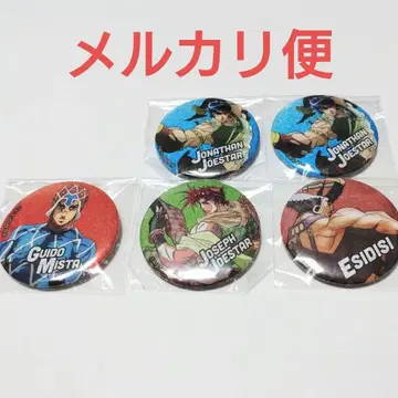 죠죠 글리터 캔뱃지 죠셉 에시디시 미스타 조나단