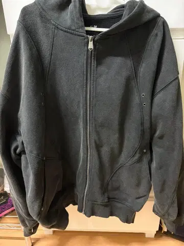 supplier 그레이 풀 집업 후드티