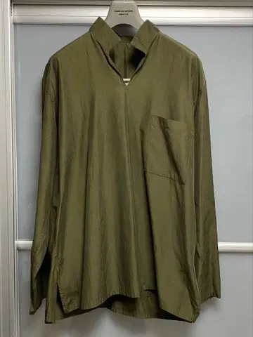 요건 레일 풀오버 셔츠