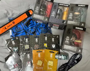 레인보우 식스 시즈 굿즈 묶음 판매