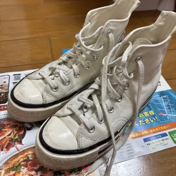 컨버스 올스타 하이컷 스니커즈 화이트