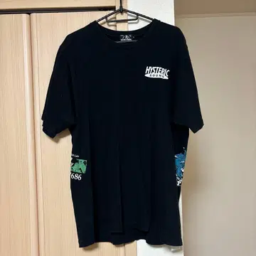 HYSTERIC GLAMOUR 블랙 T셔츠 L 사이즈