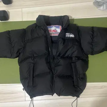 퍼스트 다운 블랙 다운 자켓 눕시 700필